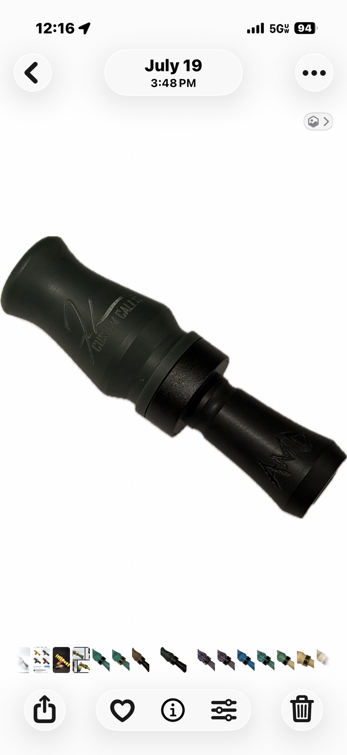 AMD Single Reed Duck Call